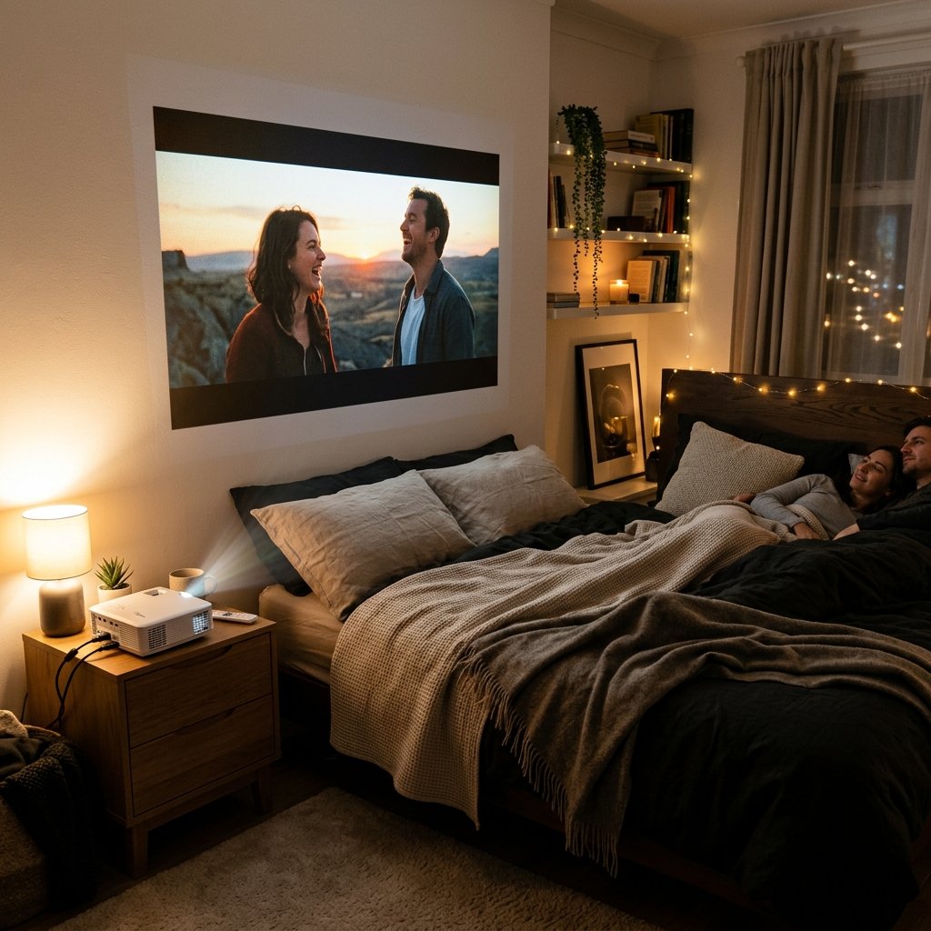 Oklumi Pivot 2 bedroom projection setup